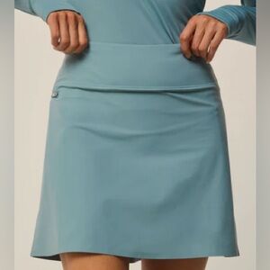 NWT Greyson Clothiers Phoenix Skirt With Shortie (Blue) size XS